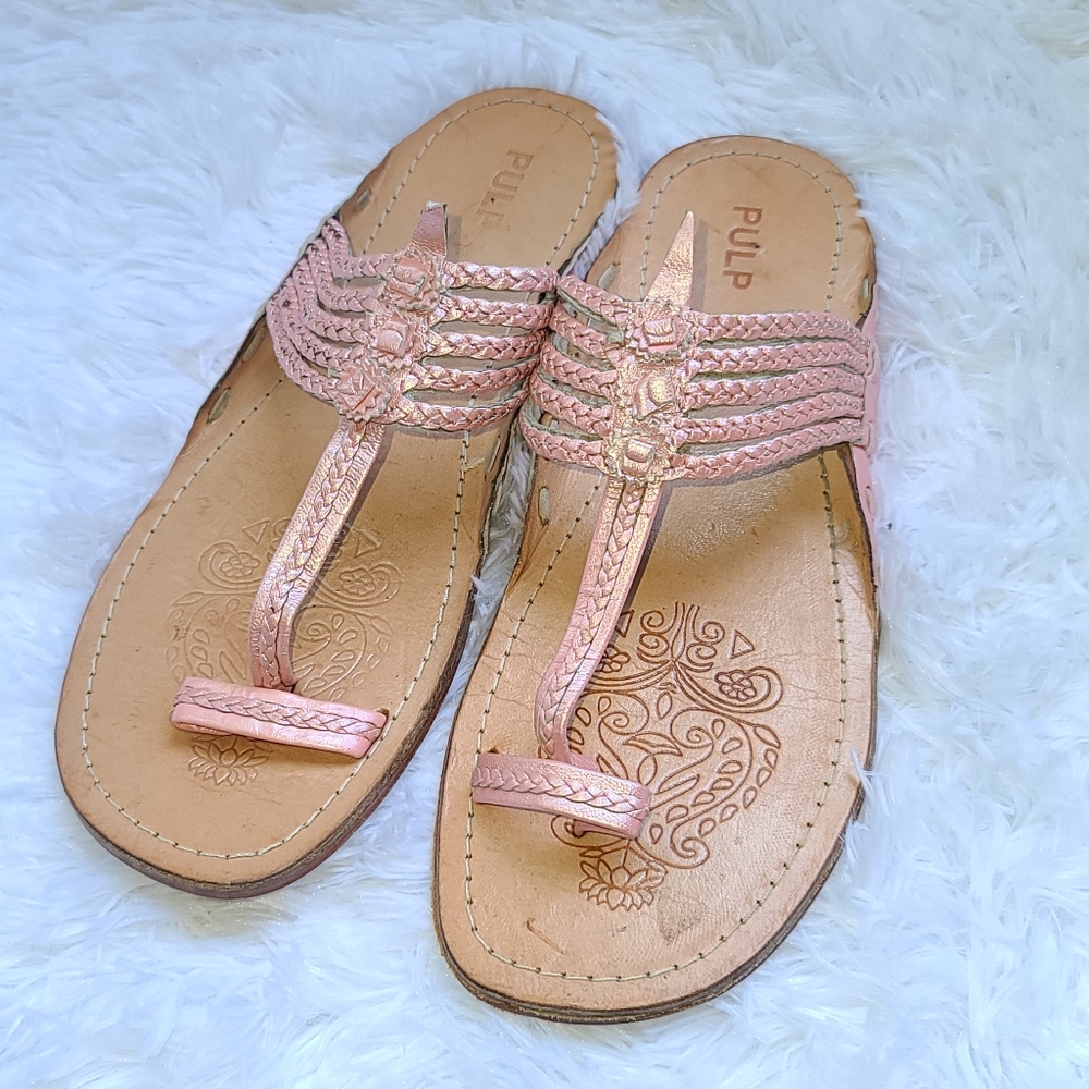 👠Pink Pulp Flip flop